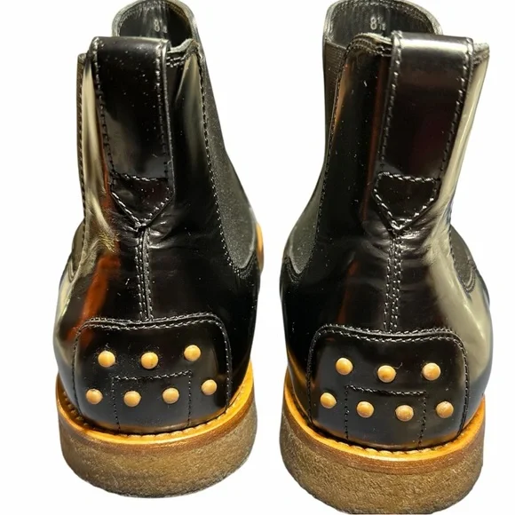 Men’s TOD’S Black Leather Chelsea Boots (Sz 8.5) (VGUC) - Picture 7 of 14
